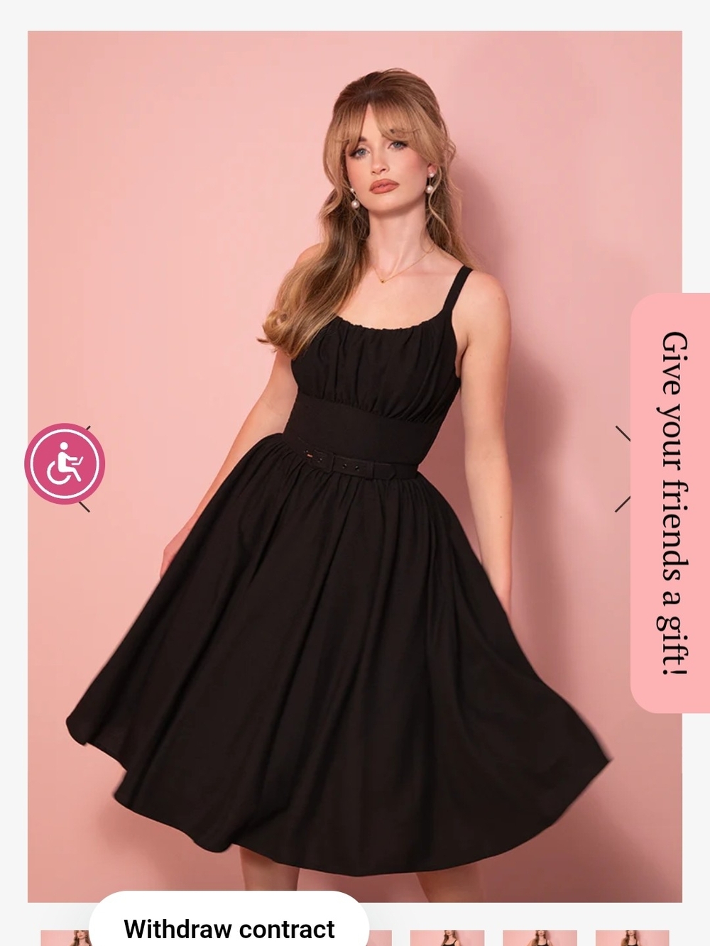 Ingenue Size 2X Black Dress From Vixen By Michelene PITT